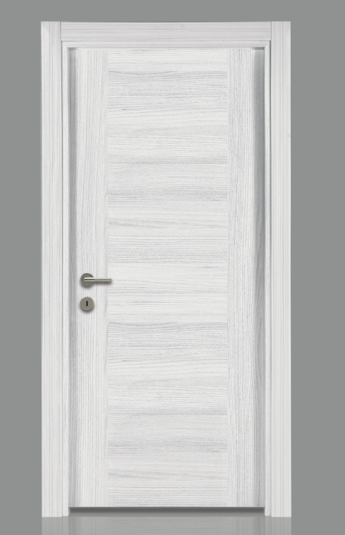 Buz Meşe H Model Düz Melamin Kapı